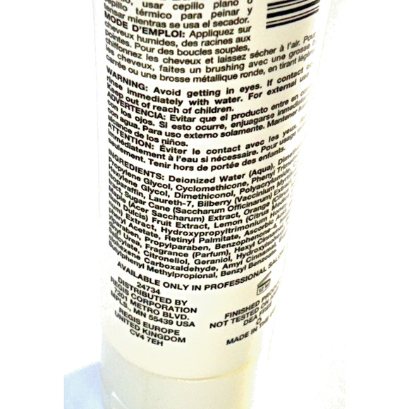 Regis Design Line Straightening Balm Defrizz Hair Texture Runway 4oz Tubes - Picture 16 of 16